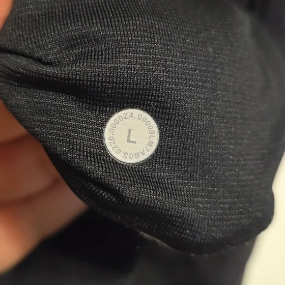 Lululemon Pace Breaker Short Mens Large Black Linerless Running LM7ABOS Athletic - Picture 8 of 9